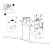 Immagine di Lampadario Vivida Design Ondulato Hyperbola Led CCT 30w 3000k 4000k