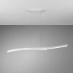 Immagine di Lampadario Vivida Design Ondulato Hyperbola Led CCT 30w 3000k 4000k