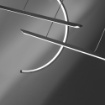 Immagine di Lampadario Vivida Design Geometrico In&out Led 50w 3000k 4000k Per Soggiorno