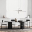 Immagine di Lampadario Vivida Design Geometrico In&out Led 50w 3000k 4000k Per Soggiorno
