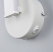 Immagine di Applique Comodino Ginko Bianco Led 11w 4000k Con Pulsante Trio Lighting