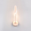 Immagine di Applique Per Comodini Design Ginko Trio Lighting Sabbia Led 11w 3000k Con Pulsante