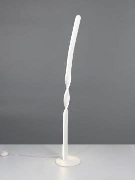 Immagine di Piantana Led Design Bianco 110cm Led 19w 4000k Ginko Trio Lighting