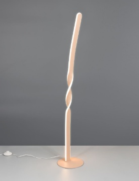 Immagine di Piantana Design Arricciato Sabbia 110cm Led 19w 3000k Ginko Trio
