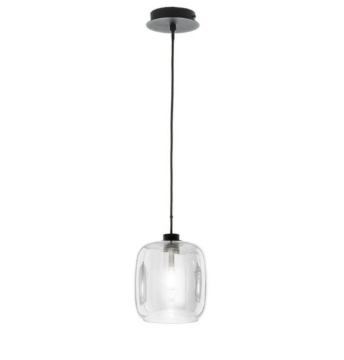 Immagine di Lampada A Sospensione Boccia Piccola Vetro  Per Comodini Verve 3 Ondaluce