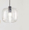 Immagine di Lampada A Sospensione Verve 2 Ondaluce Boccia Vetro Colorato 20cm