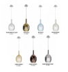 Immagine di Sospensione Singola Per Isola Cucina Doppio Vetro Colorato 1xE27 Tresor Smarter