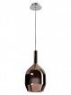 Immagine di Sospensione Singola Per Isola Cucina Doppio Vetro Colorato 1xE27 Tresor Smarter