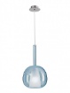 Immagine di Sospensione In Vetro Colorato Rotondo Pendente Per Comodini 1xE27 Tresor Smarter
