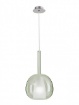 Immagine di Sospensione In Vetro Colorato Rotondo Pendente Per Comodini 1xE27 Tresor Smarter