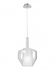 Immagine di Lampadario Pendente In Vetro Colorato Per Camera Da Letto 1xE27 Tresor Smarter