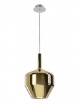 Immagine di Lampadario Pendente In Vetro Colorato Per Camera Da Letto 1xE27 Tresor Smarter