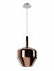 Immagine di Lampadario Pendente In Vetro Colorato Per Camera Da Letto 1xE27 Tresor Smarter