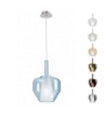 Immagine di Lampadario Pendente In Vetro Colorato Per Camera Da Letto 1xE27 Tresor Smarter