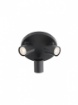 Immagine di Plafoniera Rotonda Con Faretti Direzionabili Bianco/Nero GU10 Cameo Smarter