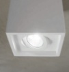 Immagine di Faretto Cubo Di Gesso Orientabile Da Soffitto GU10 Sirta Ondaluce