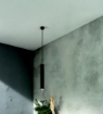 Immagine di Lampadario Cilindro Sospeso Per Isola Cucina 40cm 1xGU10 Filo Ondaluce