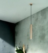 Immagine di Lampadario Cilindro Sospeso Per Isola Cucina 40cm 1xGU10 Filo Ondaluce