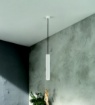 Immagine di Lampadario Cilindro Sospeso Per Isola Cucina 40cm 1xGU10 Filo Ondaluce