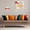 Immagine di Applique Design Hantera Vivida Magenta Biemissione Led Switch Dimmerabile