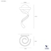 Immagine di Lampada Da Parete Design Flame Vivida Applique Fiamma Led 3000k 4000k