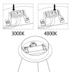 Immagine di Lampadario A Sospensione Per Soggiorno Vivida Circuit Led 3000k-4000k Dimmerabile
