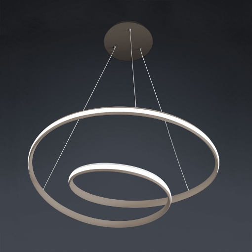 Immagine di Lampadario A Sospensione Per Soggiorno Vivida Circuit Led 3000k-4000k Dimmerabile