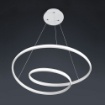 Immagine di Lampadario A Sospensione Per Soggiorno Vivida Circuit Led 3000k-4000k Dimmerabile