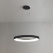 Immagine di Lampadario Circolare 80cm Per Tavolo Inner-R Vivida Led Dimmerabile 3000k 4000k
