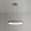 Immagine di Lampadario Circolare 80cm Per Tavolo Inner-R Vivida Led Dimmerabile 3000k 4000k