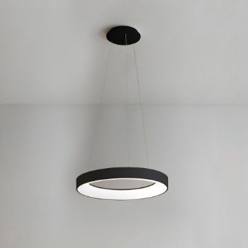 Immagine di Lampadario Da Tavolo Circolare 60cm Vivida Inner-R Led 50w Dimmerabile 3000k 4000k