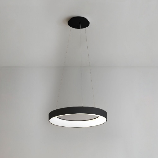 Immagine di Lampadario Da Tavolo Circolare 60cm Vivida Inner-R Led 50w Dimmerabile 3000k 4000k