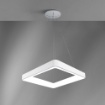 Immagine di Lampadario Quadrato Led Dimmerabile 50w 3000k 4000k Inner-S Vivida
