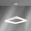 Immagine di Lampadario Moderno Design Squadrato Led CCT Dimmerabile 80w Inner-S Vivida