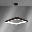 Immagine di Lampadario Moderno Design Squadrato Led CCT Dimmerabile 80w Inner-S Vivida