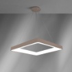 Immagine di Lampadario Moderno Design Squadrato Led CCT Dimmerabile 80w Inner-S Vivida