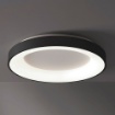 Immagine di Plafoniera Rotonda Da Soggiorno Grande 80cm Led Dimmerabile 80w 3000k-4000k Inner-R Vivida 