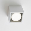 Immagine di Faretto Cubo Da Soffitto Bianco Led Led Gx53 Cage Vivida