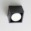 Immagine di Plafone Cubotto Nero Faretto Da Soffitto Led Gx53 Cage Vivida