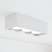 Immagine di Lampada Da Soffitto Bianca 3 Luci Gx53 Cage Vivida