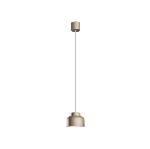 Immagine di Lampada A Sospensione Isola Cucina Moderna Sabbia Bottone Vivida