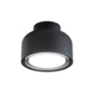 Immagine di Plafoniera Applique Moderna Nero Led Gx53 Bottone Vivida