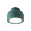 Immagine di Applique Da Parete Soffitto Blu Petrolio Led Gx53 Bottone Vivida