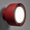 Immagine di Applique Moderna Led Rosso Magenta Bottone Vivida Lampada Da Parete Soffitto