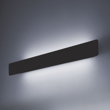 Immagine di Applique Rettangolare Line Vivida 75 cm Luce Biemissione Led 24w 3000k