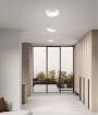 Immagine di Plafoniera Bianca Half Ondaluce Led CCT 25w Dimmerabile 38cm