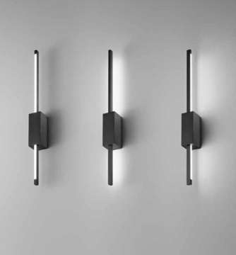 Immagine di Applique Agos Ondaluce Bacchetta Ruotabile 60cm Led 3000k 12w Dimmerabile