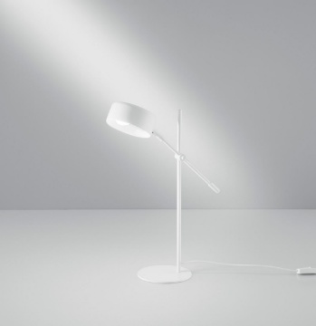 Immagine di Lampada Da Tavolo Bianca Regolabile Eiffel Fan Europe