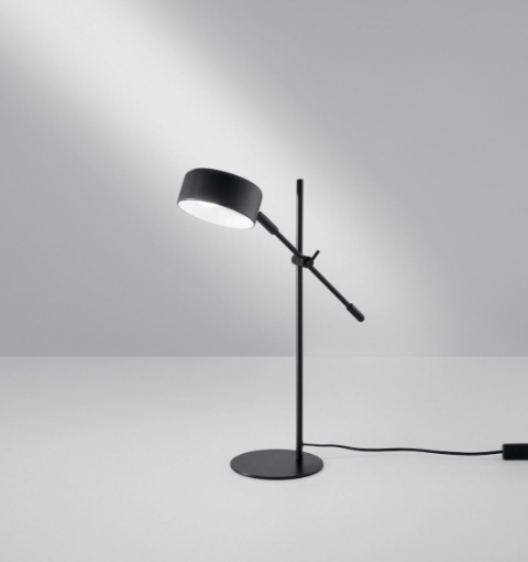 Immagine di Lampada Da Tavolo Snodabile Metallo Nero Eiffel Fan Europe
