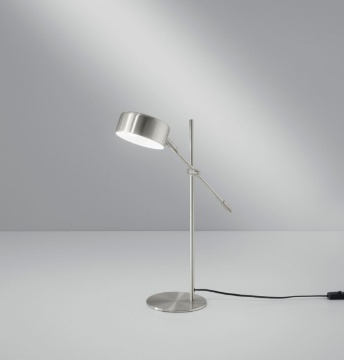 Immagine di Lampada Da Scrivania Orientabile Colore Acciaio Nichel Eiffel Fan Europe